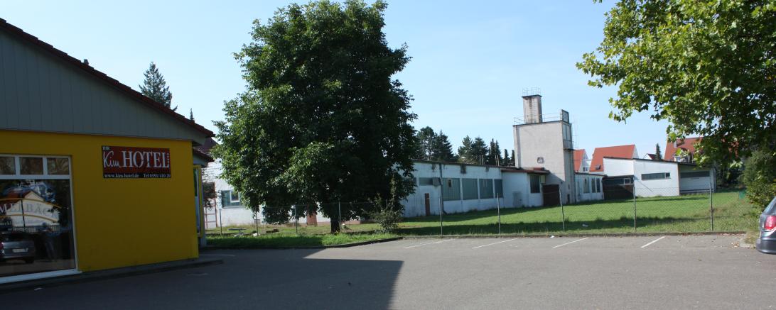 Auf dem Bild zu sehen die Fläche für einen Edeka-Vollsortimenter in Tapfheim.