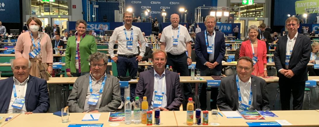 CSU-Delegierte Donau-Ries auf CSU Parteitag