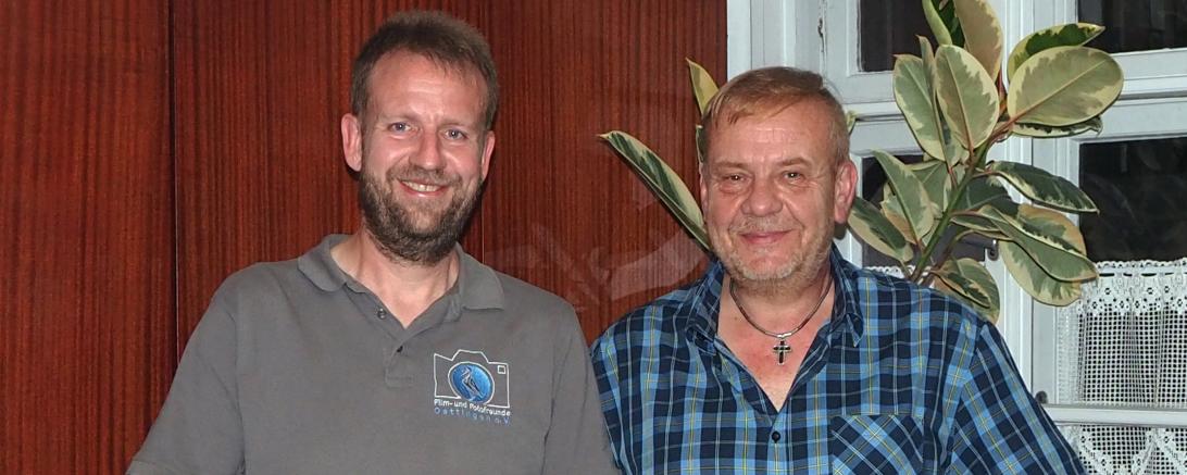 Auf dem Bild zu sehen Michael Walter und Thomas Schneid.