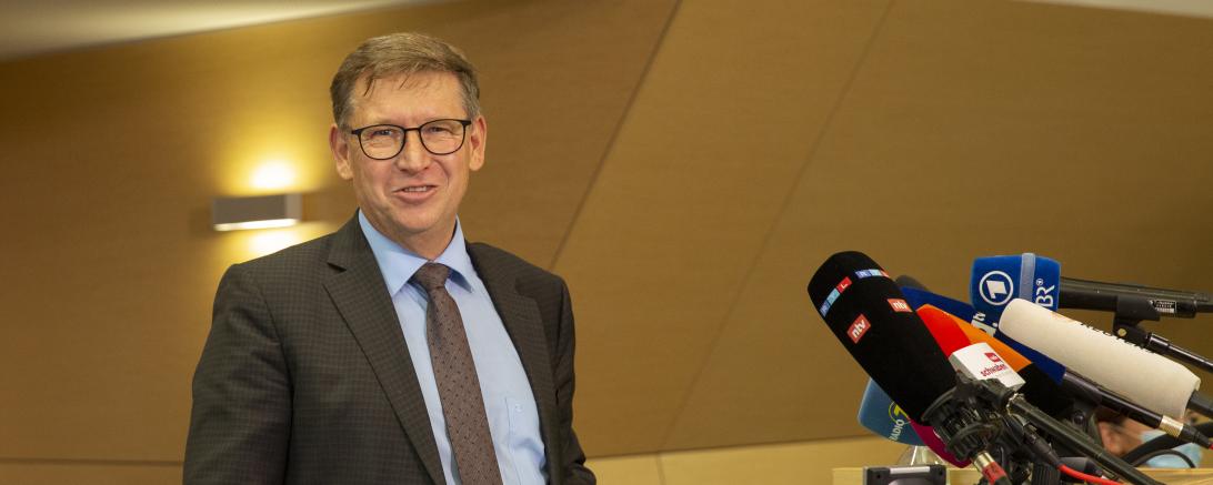 Das Bild zeigt Landrat Stefan Rößle.