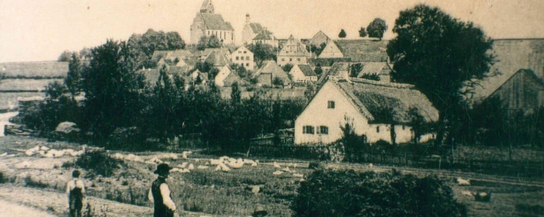 Alltagsleben in Gempfing um 1860.