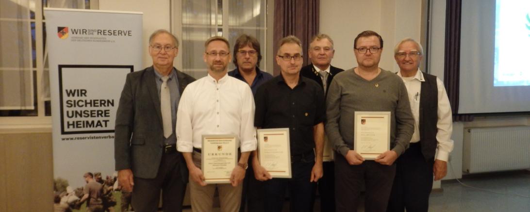 Hinten v.l. Werner Wölfel, Bernhard Schildenberger, Wolfgang Zinnecker. Vorne von links: Christian Hörrmann, Wolfgang Stegmüller, Marcus Müller