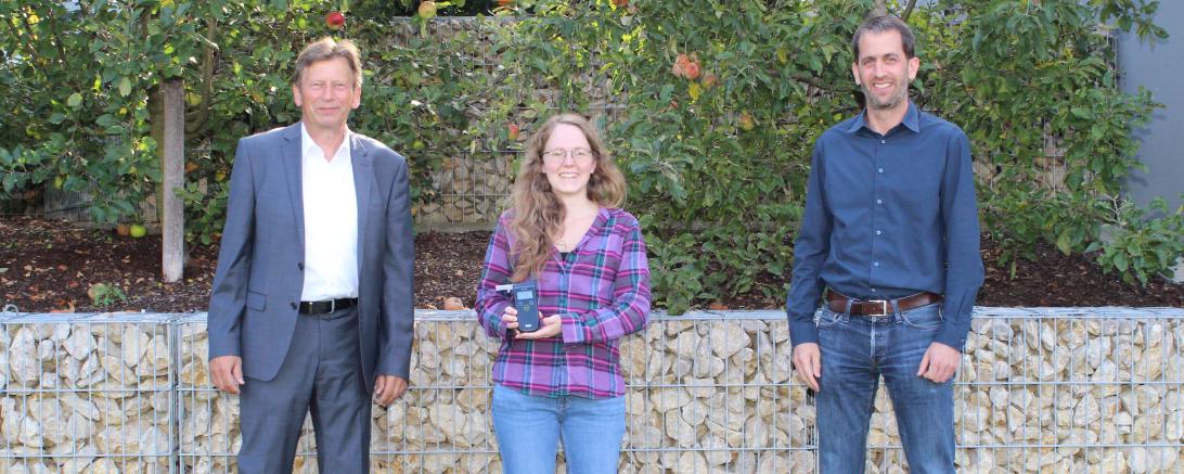 Von links: Michael Langenbucher, Dr. Natalie Nagowski und Johannes Beck.