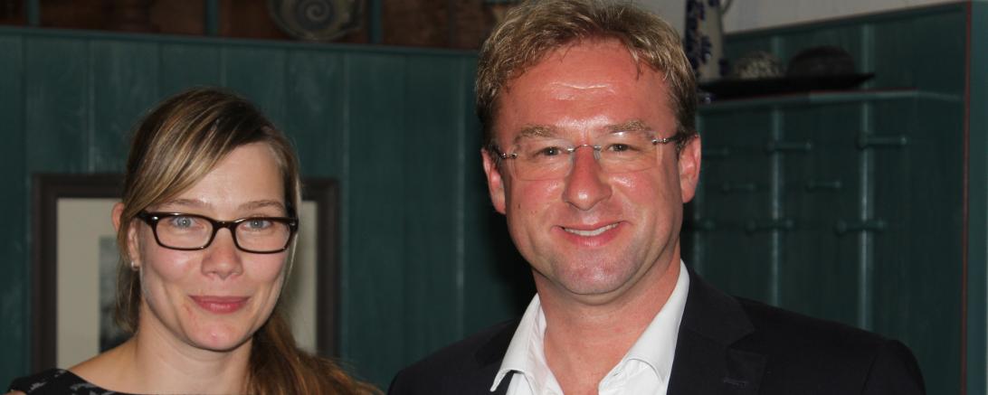 Kreisvorsitzende des CSU-Arbeitskreises "Schule, Bildung, Sport" Donau-Ries, Maximiliane Böckh,  und MdL Wolfang Fackler. (Archivbild)