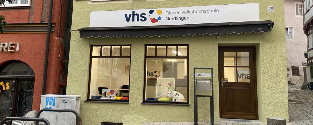 Geschäftsstelle der Vhs Nördlingen.