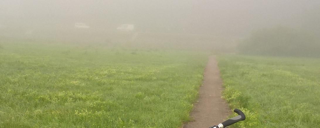 Schlechte Sichtverhältnisse können auch völlig unerwartet auftreten.