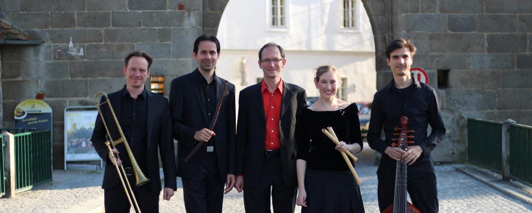Das Ensemble Musica Antiqua. 
