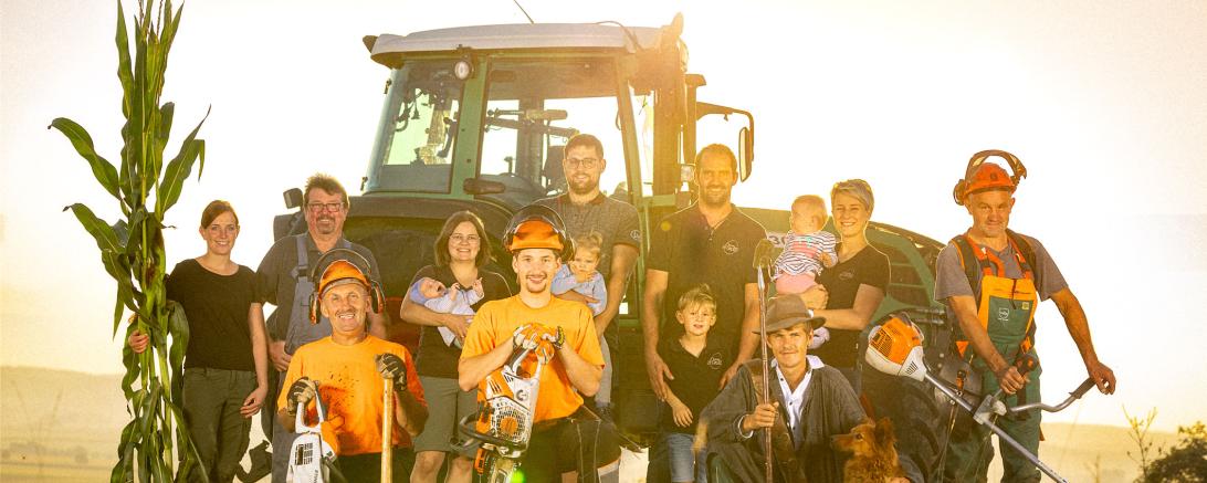 Plakat zum Imagefilm „Gemeinsam. Gutes. Für unsere Heimat.“