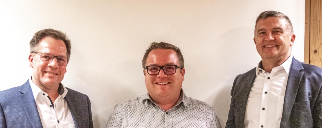 Friedrich-Josef Heidel, Christoph Schweyer und Jörg Schütz