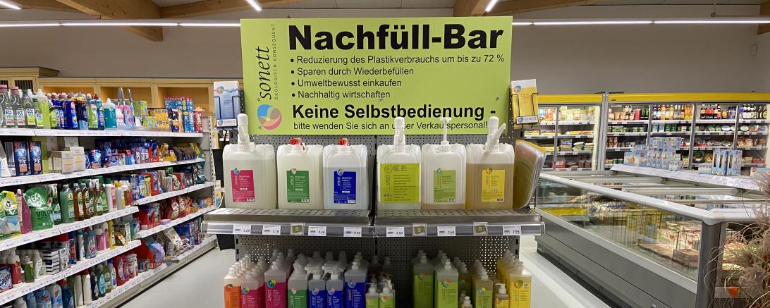 Sonett-Abfüllstation