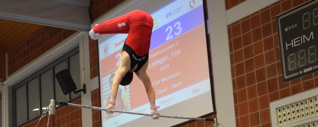 Turner Monheim, Tim Leibiger am Reck