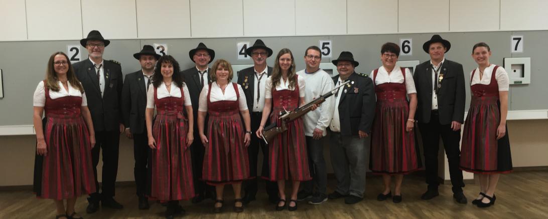 Albuchschützen Schmähingen mit neuem Luftgewehr