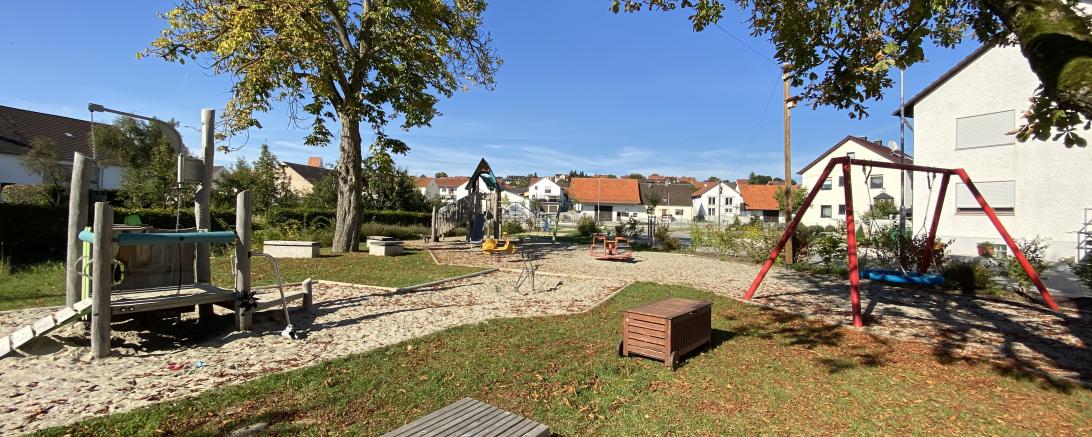 Der Daitinger Spielplatz ist über die Gemeindegrenzen hinaus bekannt. 