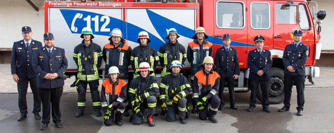 Von Links nach rechts: SBM Tegeler, SBI Kurz, Nico Fleischmann, Johannes Eger, Lukas Rasche, Michael Witt, Florian Grimmeiß, Andreas Fleischmann, Max Kundoch, Hannes Geiger, Hannes Bühlmeier, Florian Möhle, KBM Roser, Jochen Fackler