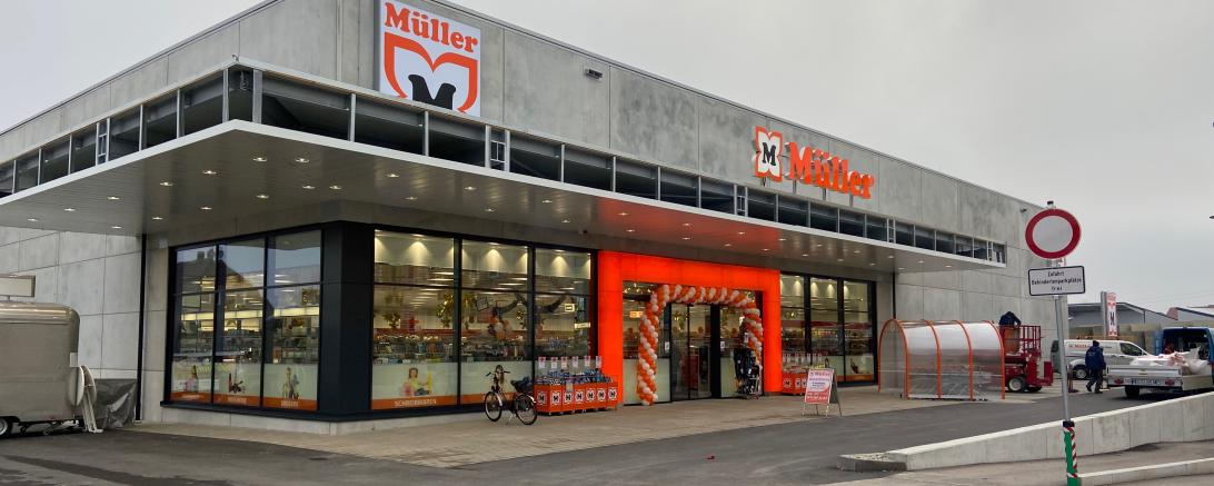 Seit dem 18. November gibt es in Monheim eine neue Müller-Filiale. 