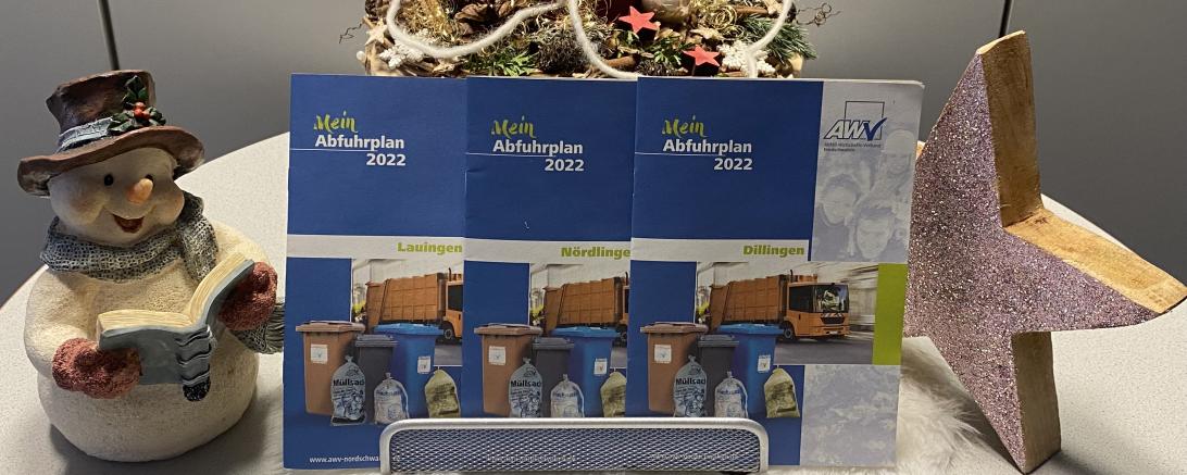 AWV Abfuhrpläne 2022