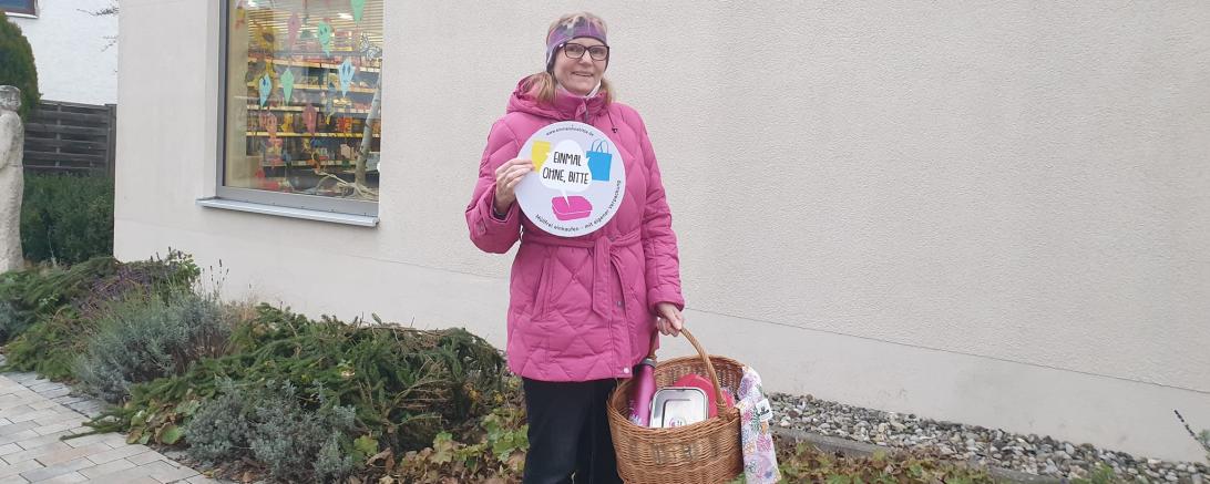 Unter dem diesjährigen Motto der Europäischen Woche der Abfallvermeidung „Wir gemeinsam für weniger Abfall – unsere Gemeinschaft für mehr Nachhaltigkeit!“ hat der Verein Transition Town Donauwörth eine Kampagne für weniger Verpackungsmüll durchgeführt.