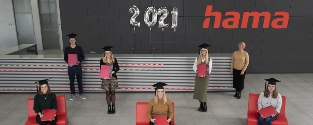 Hama ehrt zahlreiche Auszubildende und Studierende für ihre überdurchschnittlich guten Leistungen. 