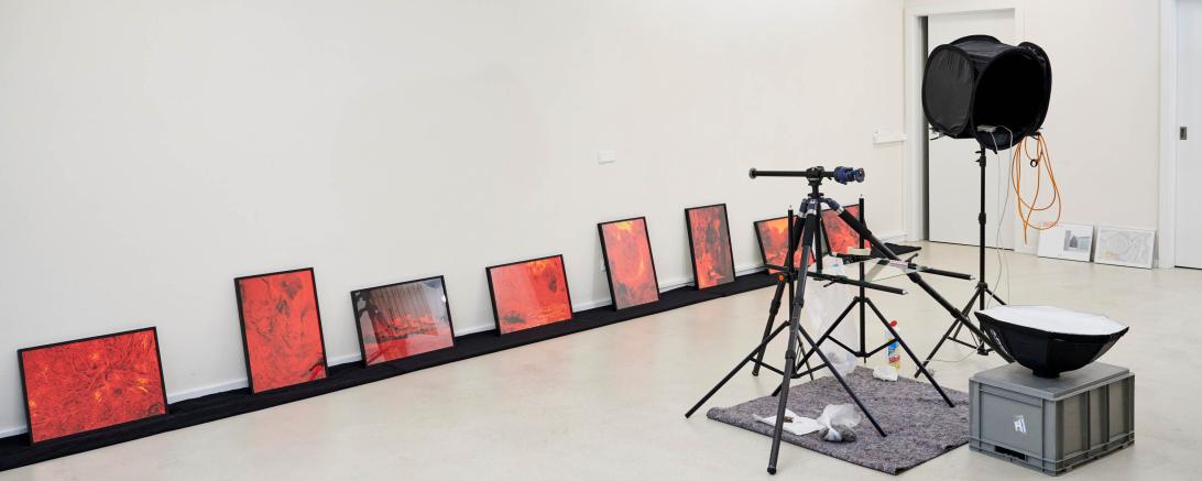 Ausstellung von Peter Oppenländer. 