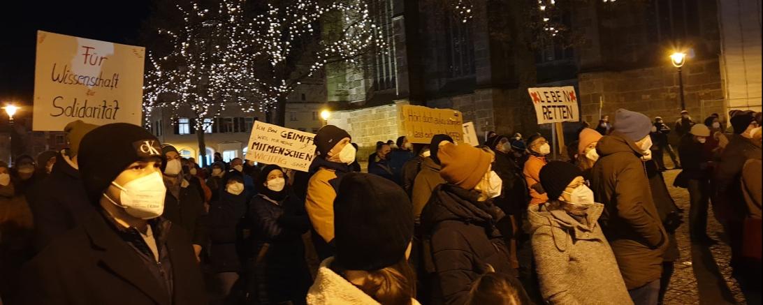 Demo Impfbeführworter Nö