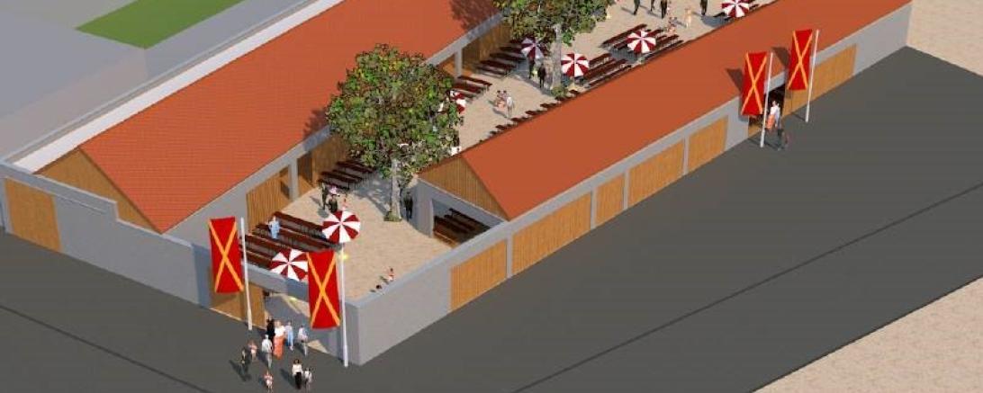 Computergrafik Sixengarten Nördlingen