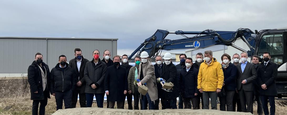 Spatenstich Sonextis