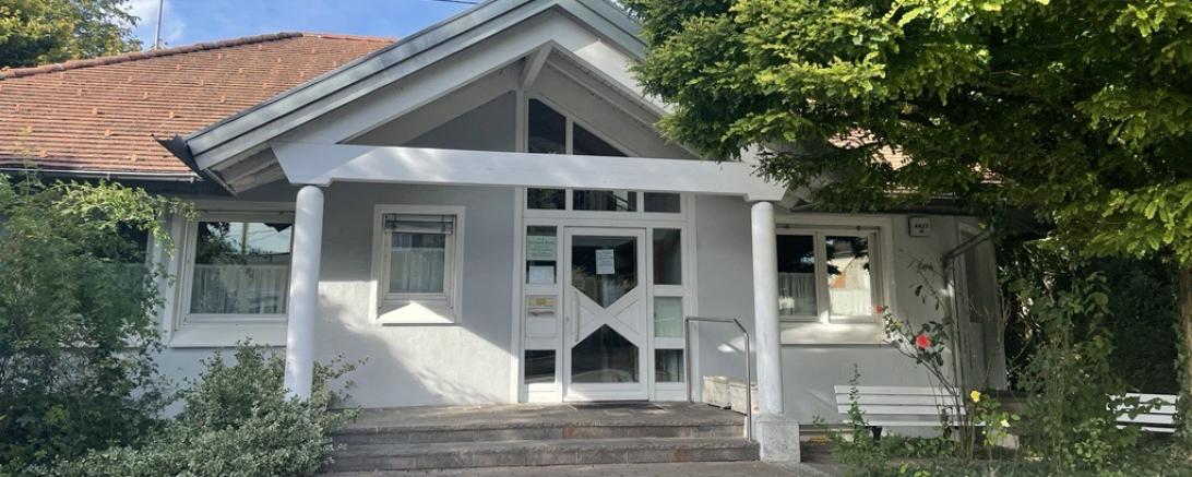 Die ehemalige Praxis von Dr. Holst in Wemding. 