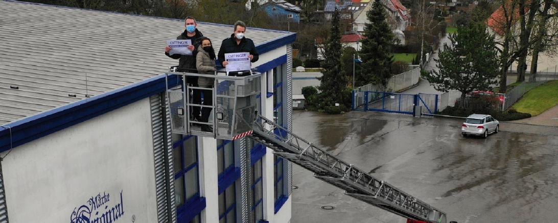 Von links nach rechts: Christoph Sens, Katrin Schwindig (Tierheim), Uwe Stropek, Manuela Kaußen (Tierheim), Pia Kollmar, Astrid Schröppel. 