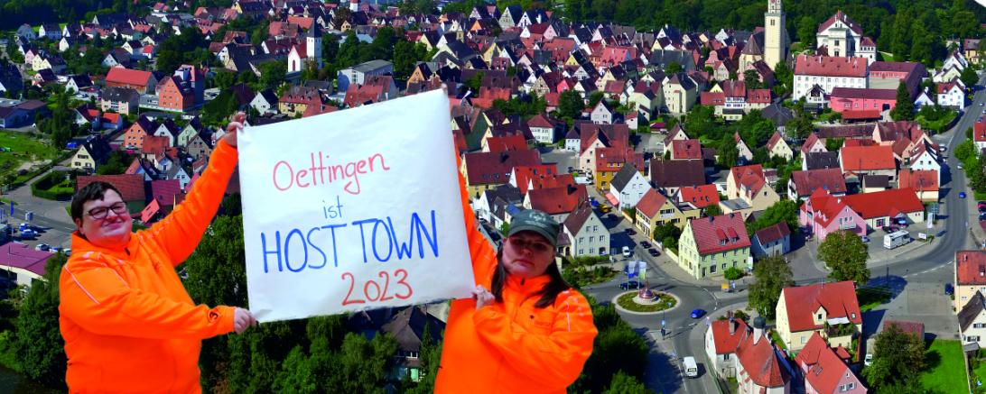 Die Stadt Oettingen ist Host Town für die Special Olympics 2023.