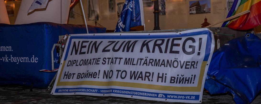 Friedensdemonstration Nördlingen