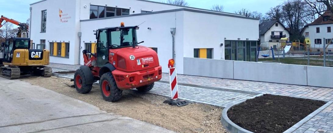 Das Bild zeigt die Kolpingstraße Nördlingen