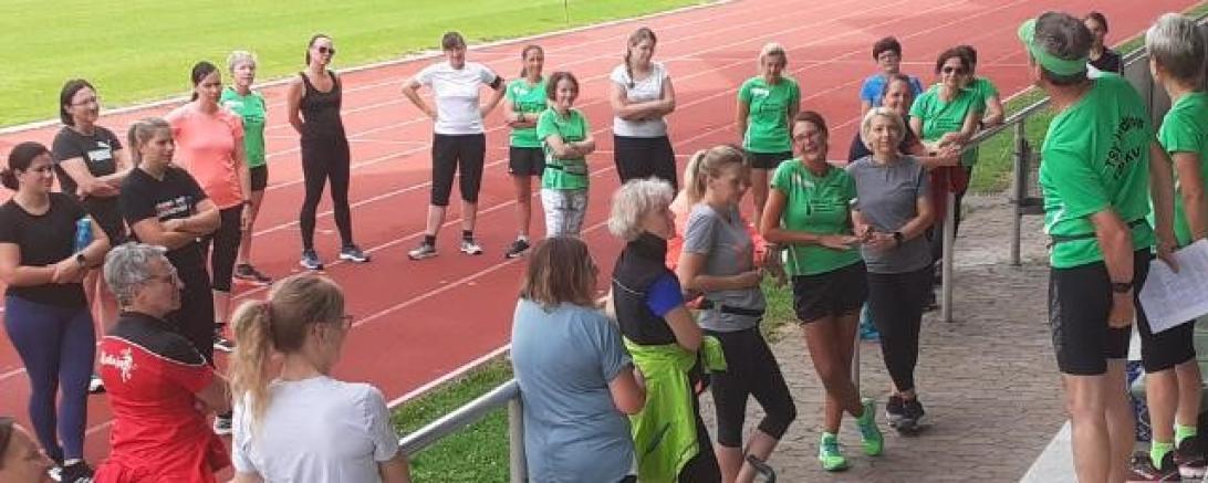 Das Bild zeigt den Laufkurs 2021 vom TSV Nördlingen