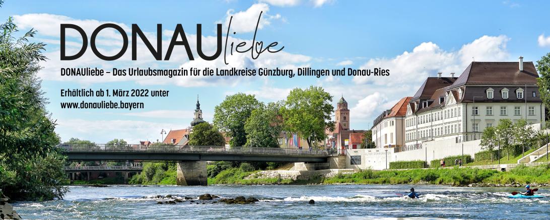 Das Bild zeigt das Cover des Urlaubsmagazin DONAUliebe.
