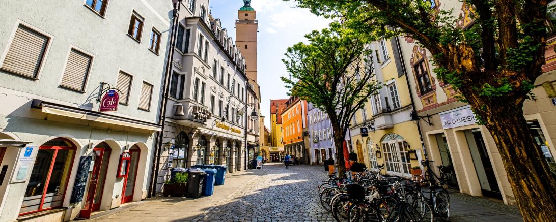 Innenstadt Stockfoto