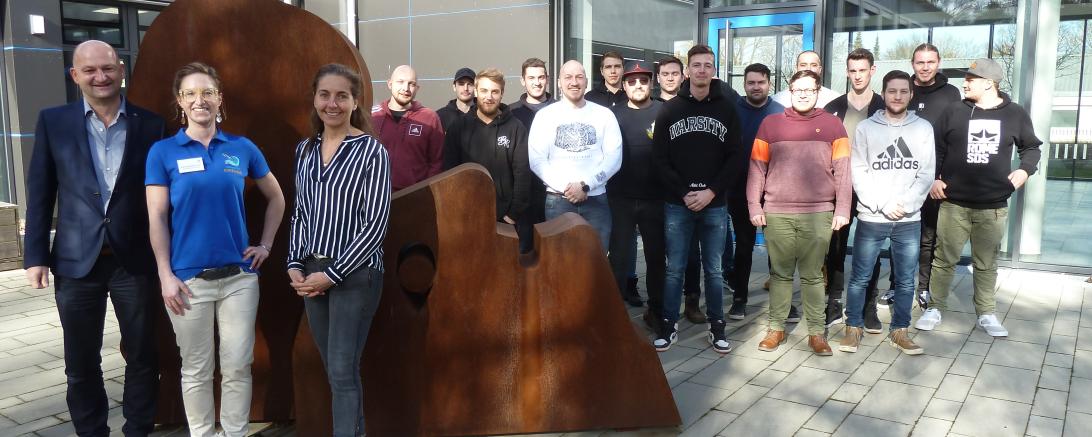 Bild einer Klasse aus der Technikerschule Nördlingen.