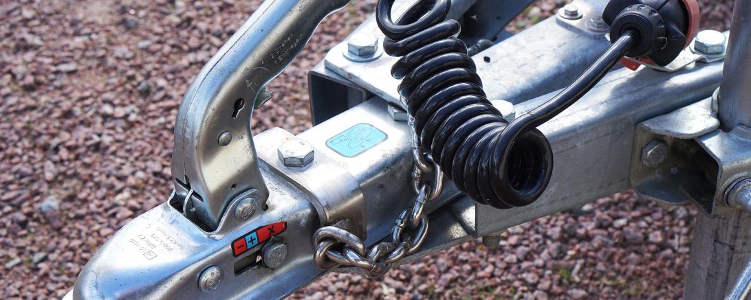 Das Bild zeigt eine Anhängerkupplung
