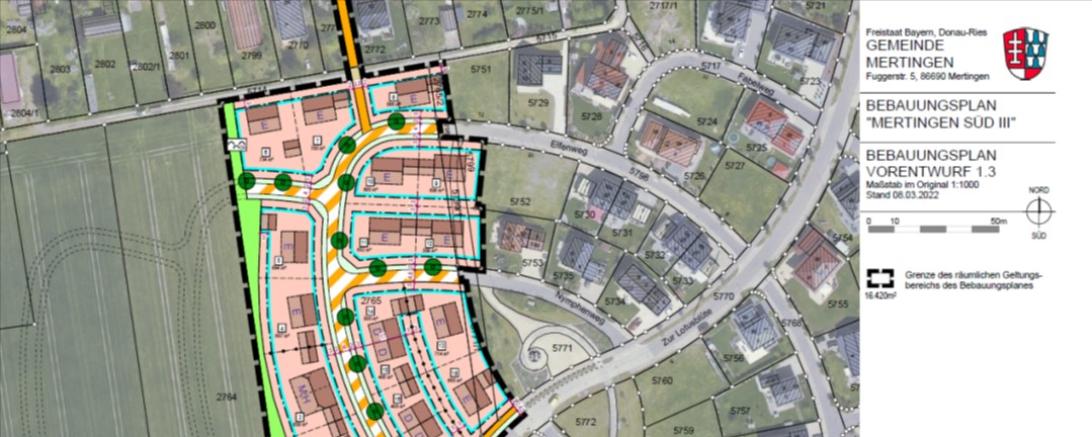 Vorentwurf Mertingen Süd III 