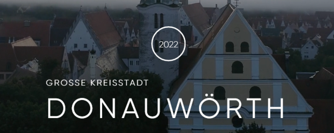 Zu sehen ist das Cover der digitalen Broschüre der Stadt Donauwörth.