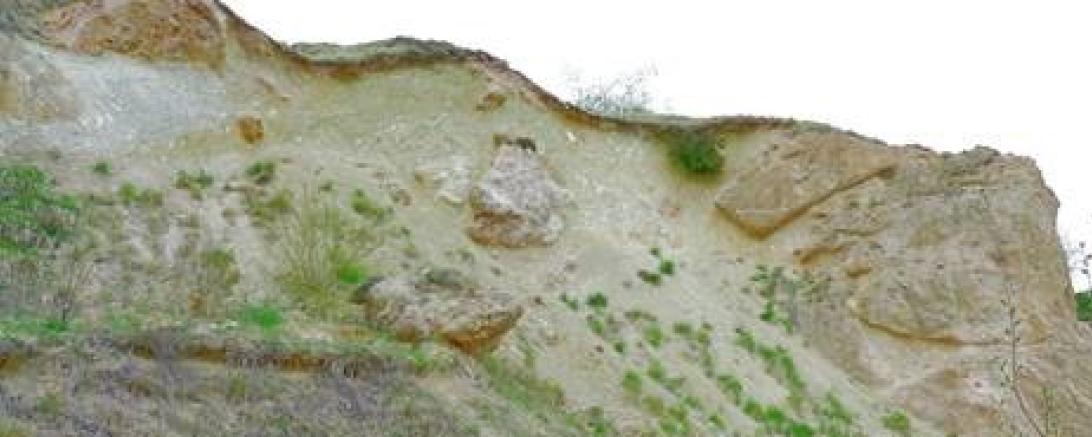 Zu sehen ist die Schottergrube Limberg.