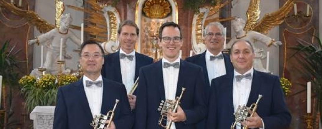 Das Nördlinger Bachtrompetenensemble. 