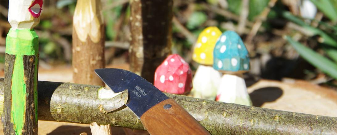 Schnitzerei Zauberwald