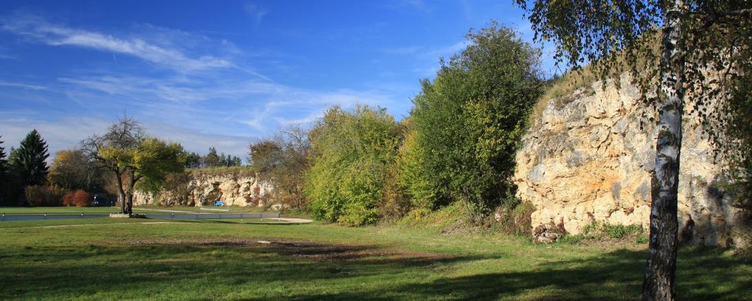 Hainsfarth, Geotop am Burschel