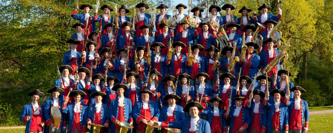 Gruppenbild der Nördlinger Stadtkapelle 