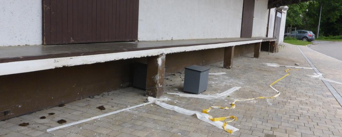 Erneut mussten Vandalismusschäden festgestellt werden. Die Stadt Nördlingen bringt auch den Fall aus der Talergasse zur Anzeige