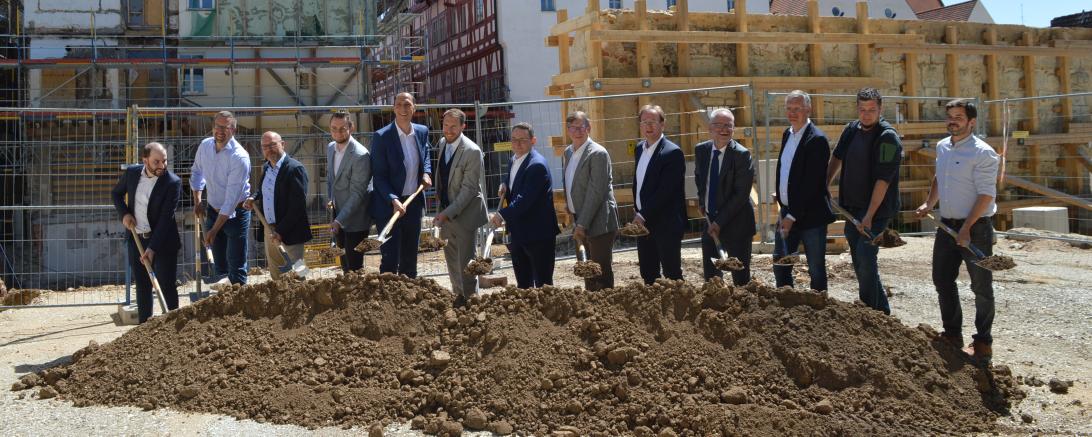 Spatenstich Hotel Krone