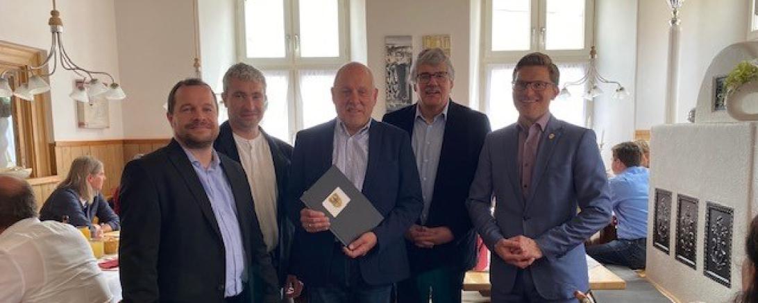 Thorsten Vogelgsang, Jürgen Eichelmann,  Norbert Palzer, Dr. Wilfried Sponsel, David Wittner