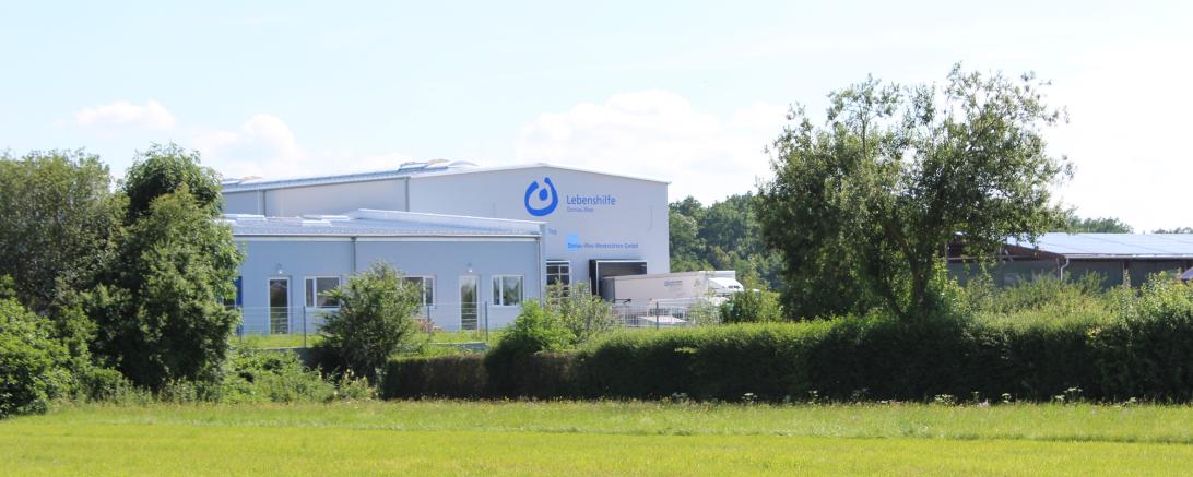 Werkstatt Lebenshilfe von außen.