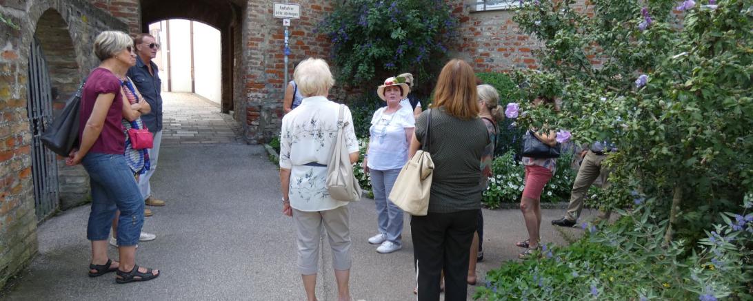 Das Bild zeigt die Stadtführung "Die Donau lebt"