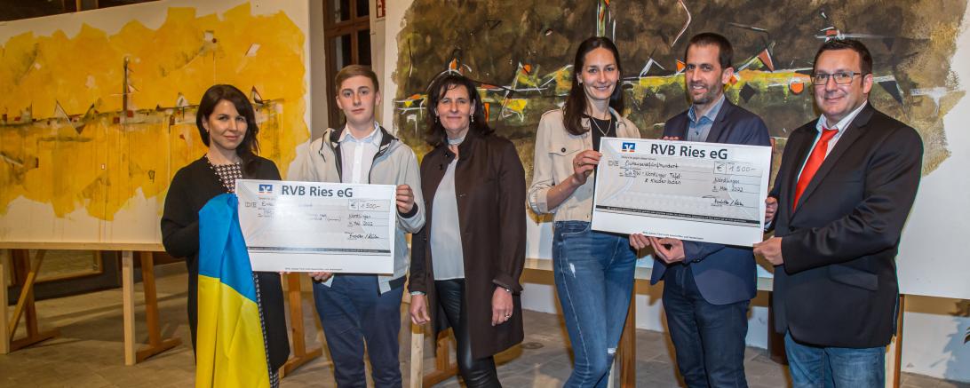 Spendenübergabe Partyservice Kühn