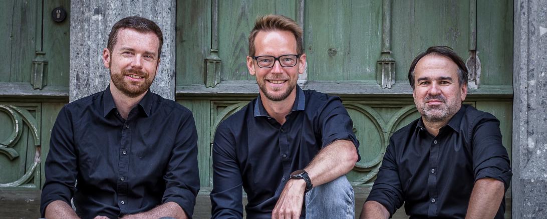 Das BIld zeigt das H2F-Trio.